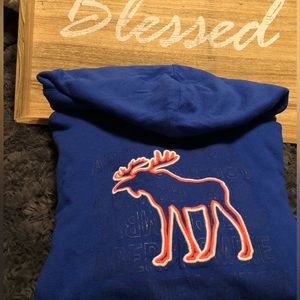 Abercrombie FitchKids 11/12  Med Hoodie blue/orange